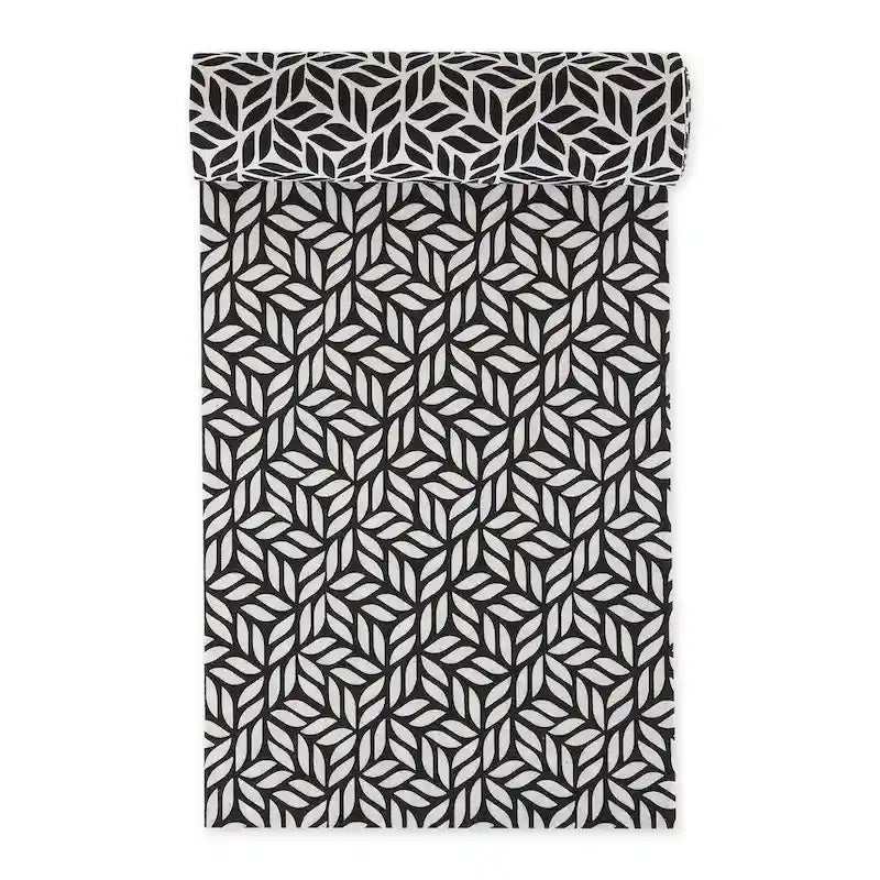 Ensemble de 2 doublures de tiroir/étagère multi-motifs – Treillis, Chevrons et Feuilles abstraites