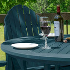 Ensemble repas de jardin 5 pièces Hamilton, hauteur comptoir - Table ronde de 48 po
