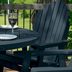 Ensemble repas de jardin 5 pièces Hamilton, hauteur comptoir - Table ronde de 48 po