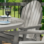 Ensemble repas de jardin 5 pièces Hamilton, hauteur comptoir - Table ronde de 48 po