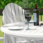 Ensemble repas de jardin 5 pièces Hamilton, hauteur comptoir - Table ronde de 48 po