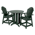 Ensemble de salle à manger 3 pièces Adirondack 36 de hauteur comptoir Highwood Commercial
