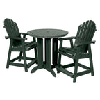 Ensemble de salle à manger 3 pièces Adirondack 36 de hauteur comptoir Highwood Commercial