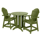 Ensemble de salle à manger 3 pièces Adirondack 36 de hauteur comptoir Highwood Commercial
