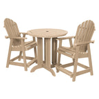 Ensemble de salle à manger 3 pièces Adirondack 36 de hauteur comptoir Highwood Commercial