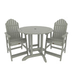 Ensemble de salle à manger 3 pièces Adirondack 36 de hauteur comptoir Highwood Commercial