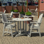 Ensemble de salle à manger 3 pièces Adirondack 36 de hauteur comptoir Highwood Commercial