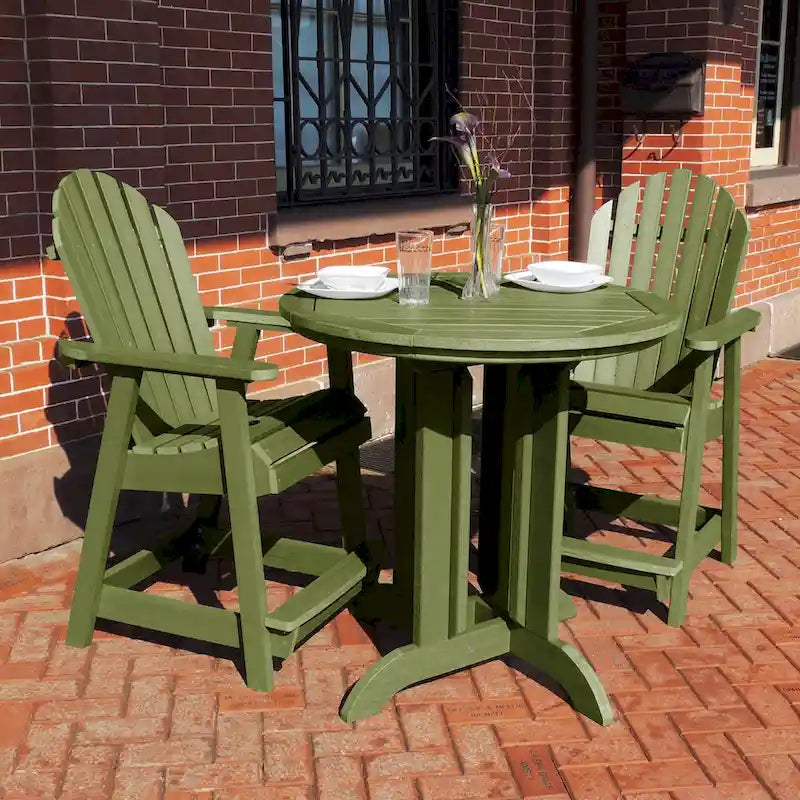 Ensemble de salle à manger 3 pièces Adirondack 36 de hauteur comptoir Highwood Commercial