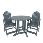 Ensemble de salle à manger 3 pièces Adirondack 36 de hauteur comptoir Highwood Commercial