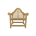 Chaise de salle à manger d'extérieur en teck Marlborough - N/A