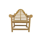 Chaise de salle à manger d'extérieur en teck Marlborough - N/A