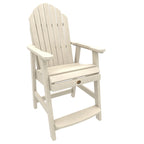 Ensemble de salle à manger 5 pièces Muskoka Adirondack hauteur comptoir 48 de qualité commerciale Highwood