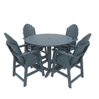 Ensemble de salle à manger 5 pièces Muskoka Adirondack hauteur comptoir 48 de qualité commerciale Highwood