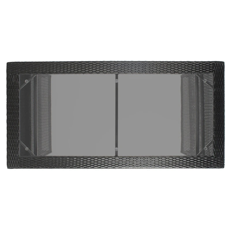 SAFAVIEH Yahaira Ensemble de salle à manger d'extérieur 7 pièces - 59x28x42H po