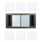 SAFAVIEH Yahaira Ensemble de salle à manger d'extérieur 7 pièces - 59x28x42H po