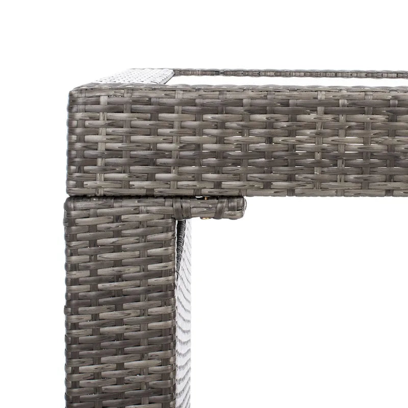 SAFAVIEH Yahaira Ensemble de salle à manger d'extérieur 7 pièces - 59x28x42H po