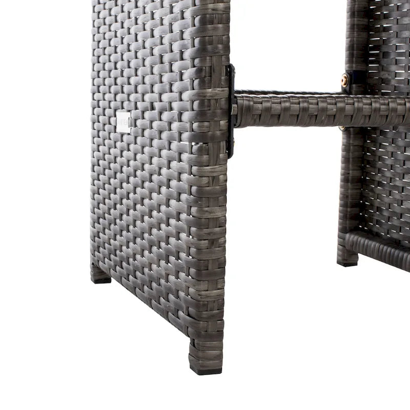 SAFAVIEH Yahaira Ensemble de salle à manger d'extérieur 7 pièces - 59x28x42H po