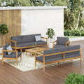 Salon de jardin Magnolia en bois d'acacia par Christopher Knight Home