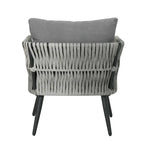 Fauteuil de jardin en osier Oceanus (lot de 4) par Christopher Knight Home