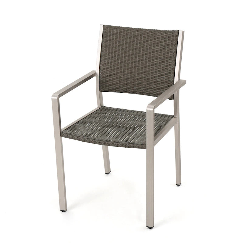 Ensemble de salle à manger extérieur 7 pièces en aluminium Cape Coral de Christopher Knight Home
