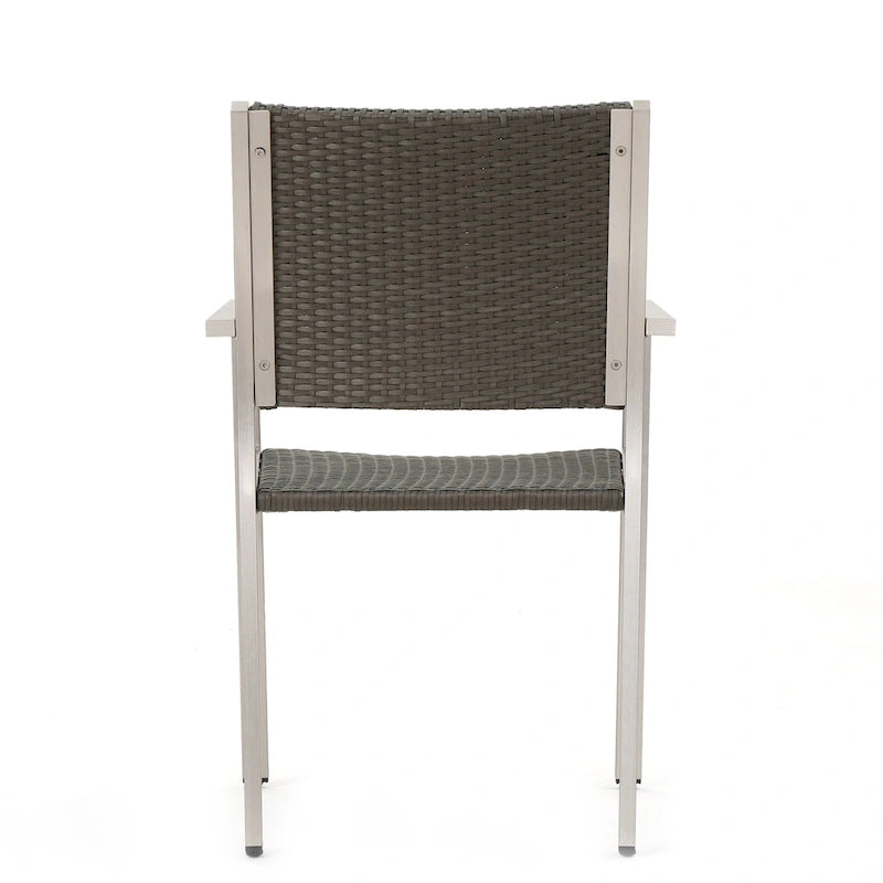 Ensemble de salle à manger extérieur 7 pièces en aluminium Cape Coral de Christopher Knight Home