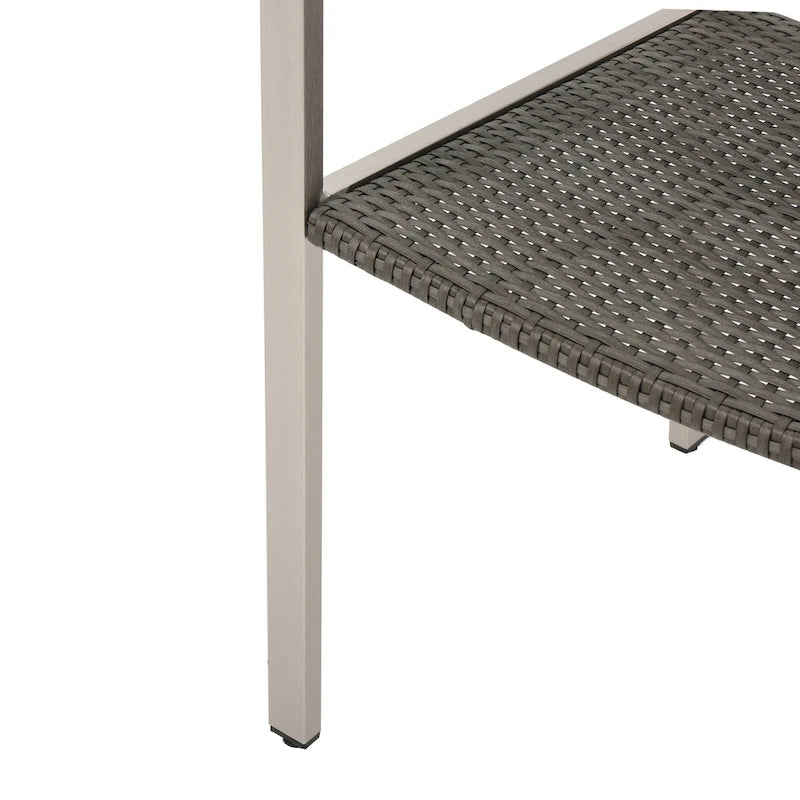 Ensemble de salle à manger extérieur 7 pièces en aluminium Cape Coral de Christopher Knight Home