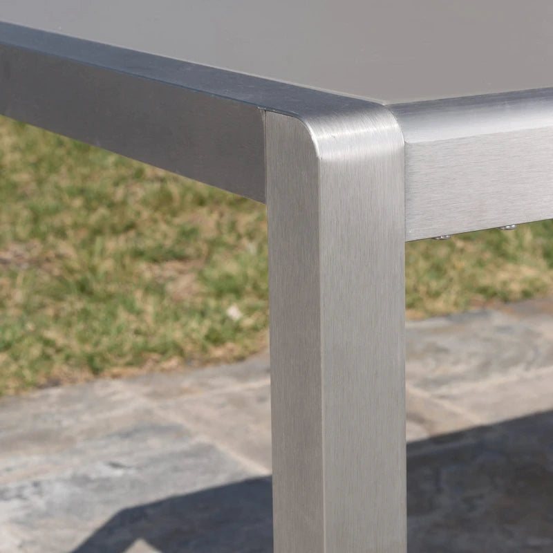 Ensemble de salle à manger extérieur 7 pièces en aluminium Cape Coral de Christopher Knight Home