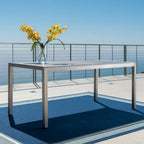 Ensemble de salle à manger extérieur 7 pièces en aluminium Cape Coral de Christopher Knight Home