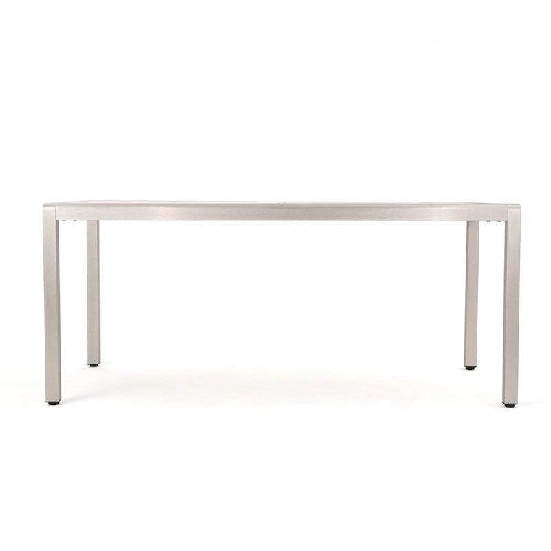 Ensemble de salle à manger extérieur 7 pièces en aluminium Cape Coral de Christopher Knight Home