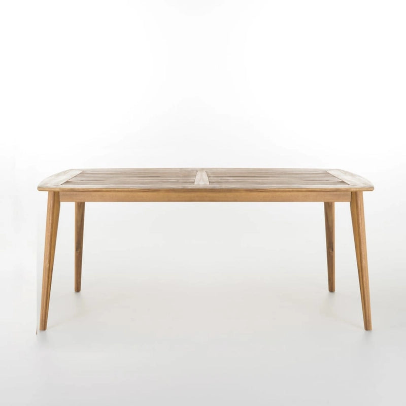 Ensemble de salle à manger rectangulaire 7 pièces en bois d'acacia Stamford par Christopher Knight Home
