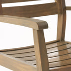 Ensemble de salle à manger rectangulaire 7 pièces en bois d'acacia Stamford par Christopher Knight Home
