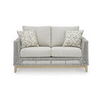 Causeuse d'extérieur grise Seton Creek avec coussin de Signature Design by Ashley - 58,5 L x 36,25 P x 35,88 H