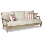 Signature Design by Ashley Ensemble d'extérieur 2 pièces Clare View beige – 81 larg. x 35 prof. x 32 haut.