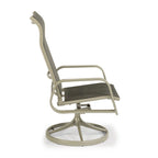 Ensemble de salle à manger d'extérieur 5 pièces Captiva avec table ronde de 42 po et quatre chaises pivotantes par Homestyles
