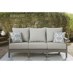 Signature Design by Ashley Visola Gris Ensemble d'extérieur 3 pièces - 80L x 33P x 37H