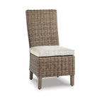 Ensemble de salle à manger d'extérieur 7 pièces Signature Design by Ashley Beachcroft Beige - 84.25 L x 42.25 P x 29.25 H