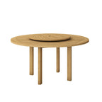 Table de salle à manger de patio Amazonia Rubi Outdoor Lazy Susan