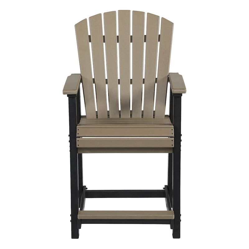 Tabouret de bar d'extérieur hauteur comptoir Ashley Eisely (Lot de 2)