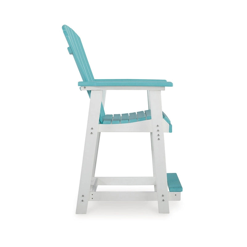 Tabouret de bar d'extérieur hauteur comptoir Ashley Eisely (Lot de 2)