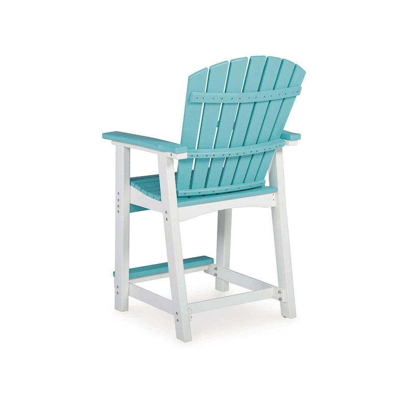 Tabouret de bar d'extérieur hauteur comptoir Ashley Eisely (Lot de 2)