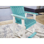 Tabouret de bar d'extérieur hauteur comptoir Ashley Eisely (Lot de 2)