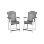 Tabouret de bar d'extérieur hauteur comptoir Ashley Eisely (Lot de 2)
