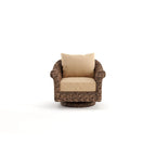 Fauteuil de salon inclinable et pivotant Cayman Sunbrella, Heritage Brown