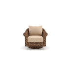 Fauteuil de salon inclinable et pivotant Cayman Sunbrella, Heritage Brown