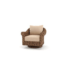 Fauteuil de salon inclinable et pivotant Cayman Sunbrella, Heritage Brown