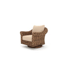 Fauteuil de salon inclinable et pivotant Cayman Sunbrella, Heritage Brown