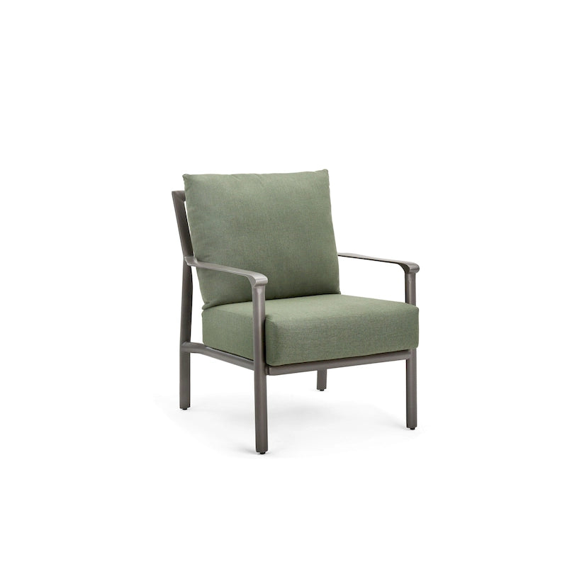 Chaise longue Aspen de qualité complexe Sunbrella pour l'extérieur