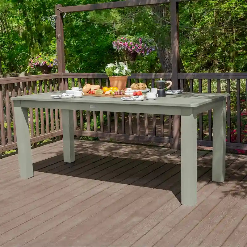 Table d'extérieur rectangulaire hauteur comptoir HIGHWOOD 42 x 84