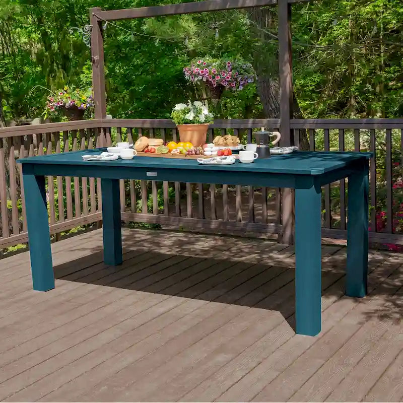 Table d'extérieur rectangulaire hauteur comptoir HIGHWOOD 42 x 84