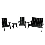 Ensemble de patio Adirondack Italica Modern 4 pièces